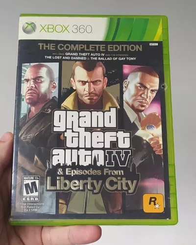 GTA IV (Grand Theft Auto) - XBOX 360 (USADO)