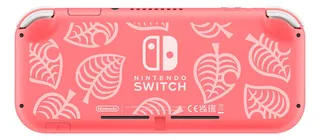 Nintendo Switch Lite 32gb Animal Crossing Coral