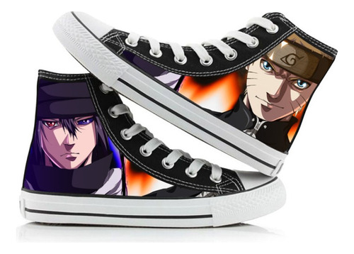 Naruto Kakashi. Uchiha Madara, Zapatos Estampados
