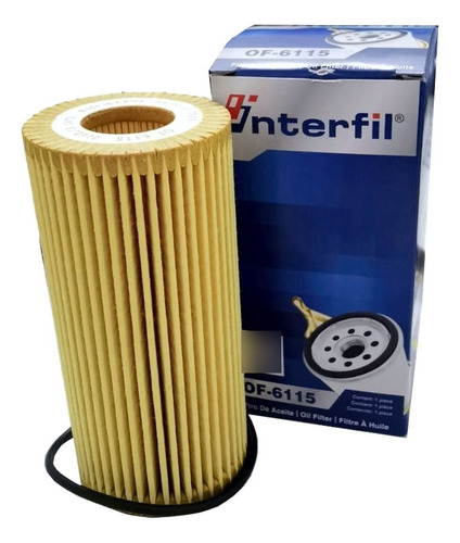 Filtro Aceite Interfil Audi A3 Tfsi 1.8t 2013 2014 2015 2016