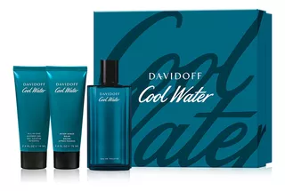 Davidoff Cool Water Edt + Gel Ducha + After Shave Set