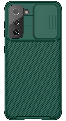 Capa Ultra para Samsung Galaxy S21 S21+ Nillkin Camshield Pro Design Name S21 Cor verde