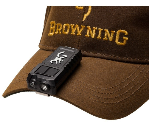 Lampara Gorra Trailmate Browning 360 Lumens Caceria Camping Color de la linterna Negro Color de la luz Blanco