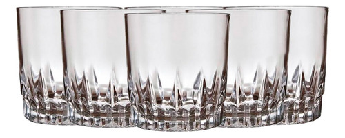 Juego Set X 12 Vaso Whisky Trago Corto Nadir Vegas 290 Ml