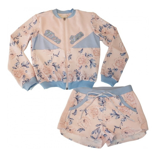 Imagem 2 de 6 de Conjunto Infantil Inverno Petit Cherie English Garden 18094