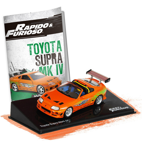 Toyota Supra  I Fast And Furious I Carro A Escala 1:43