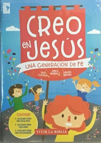 Imagen 1 de 2 de Creo En Jesús - Escuela Bíblica - Niños Y Adolescentes