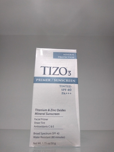 Imagen 2 de 4 de Protector Solar Mineral Tizo 3 Spf 40 Con Color 50g