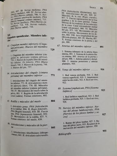 A4 Anatomía Humana, Latarjet Ruiz Liard T1 (Usado)