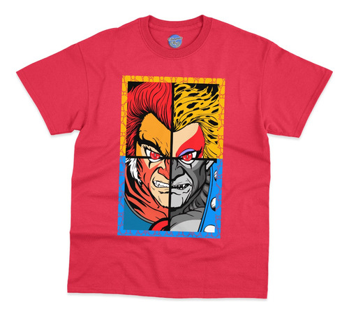 Playera Thunder Cats Lion-o  Pantro Cheetara Tigro Serie