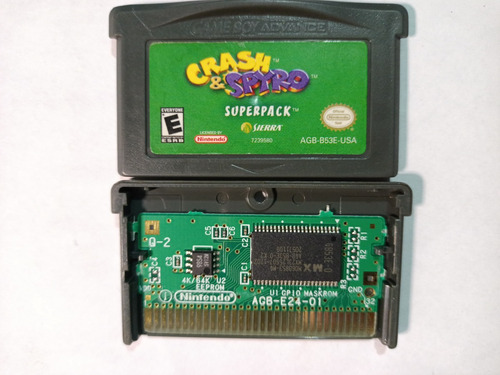Crash And Spyro Super Pack Game Boy Advance Original (Usado)