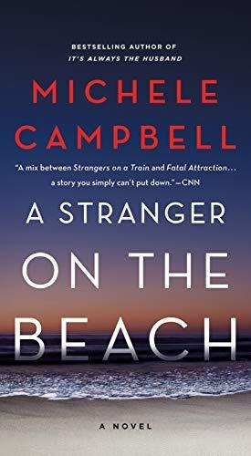 Book : A Stranger On The Beach A Novel - Campbell, Michele