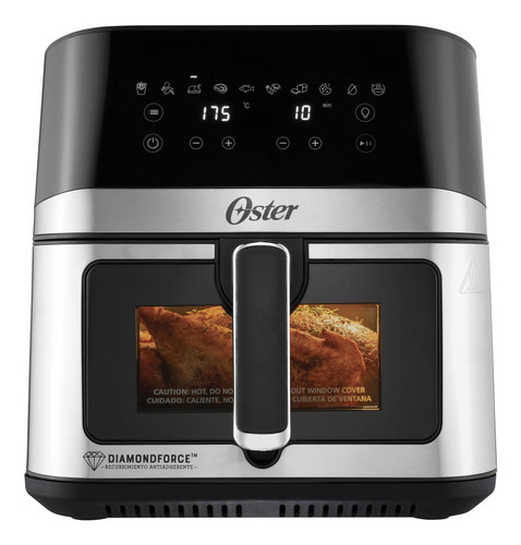 Freidora Aire Digital 7.5l Oster 10 Programas Ckstaf75wdssdf