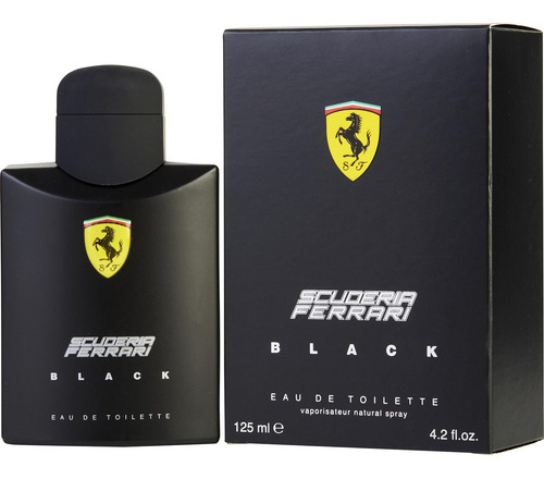 Aerosol Ferrari Scuderia Black Edt, 4.2 Onzas