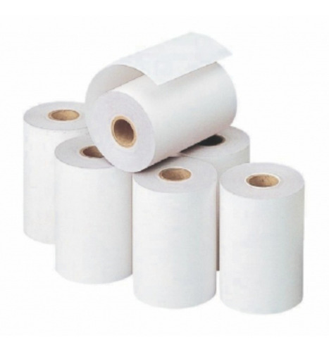 10 Rollos De Papel Térmico 57mmx30mm