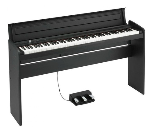 Piano Digital Korg Lp180 88 Teclas Con Mueble Y 3 Pedales