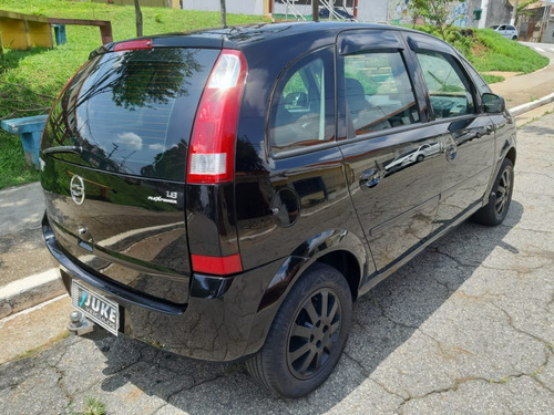 Meriva Maxx 1.8 Flex - 2006 - Completa - Preta
