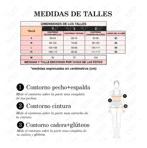 Blazer Abrigo Elegante Con Botones Tallado Al Cuerpo