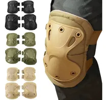 Comprar Set Rodilleras Coderas Airsoft Kit 4 Piezas