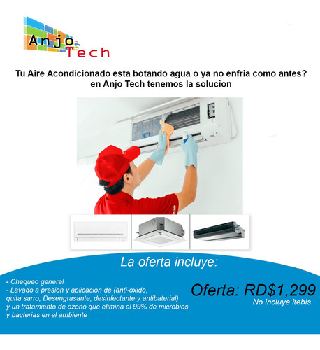 Oferta Mantenimiento De Aire Acondicionado