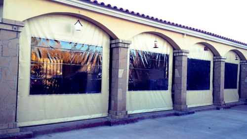Lonas Cortina Enrrollable Con Ventanas 7x3