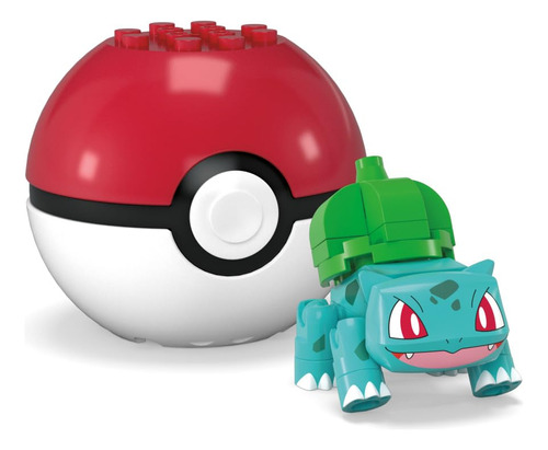 Juguete De Construcción Pokébola Bulbasaur Para Niños De 6 A