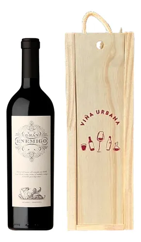 comprar Vino Gran Enemigo Blend En Caja De Madera Ideal Para Regalar