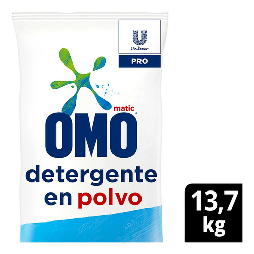 Omo Detergente En Polvo  13.7 Kg  Lavanderia Y Hogar