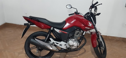 Honda Cg 160 Fan 2018 Vermelha