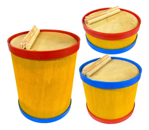 Bandinha Rítmica Com 20 Instrumentos Pandeiro Flauta Tambor