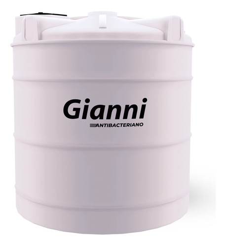 Tanque Blanco Gianni Tricapa Antibacteriano De 10.000 Litros