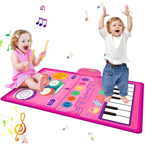 2 En 1 Mat Musical Juguetes Para Bebés Para Niños De 1jqny