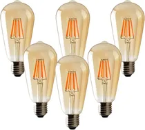 Comprar Pack - Set Focos Led Vintage X 6 Rosca E27 8w Luz Calida