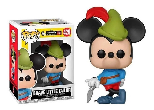 Funko Pop Mickey Brave Little Tailor 429 Figura Original Edu