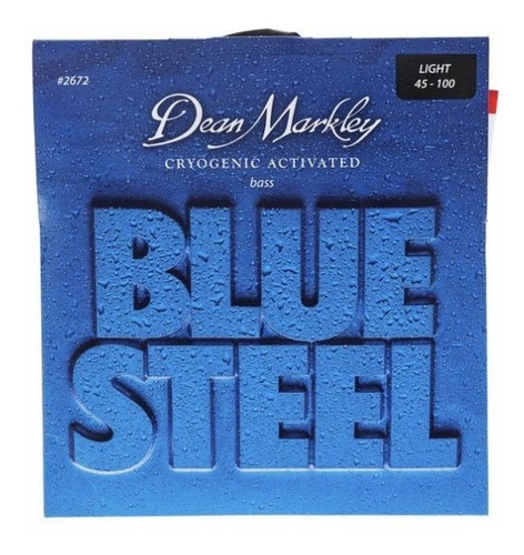 Encordado Para Bajo Dean Markley #2672 Blue Steel Lt 045-100