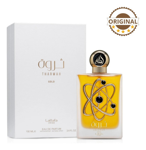 Perfume Árabe Lattafa Tharwah Gold Feminino Edp 100ml