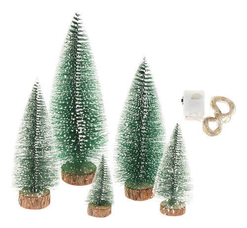 Rvore De Natal Artificial, Árvore De Neve Com Luzes,