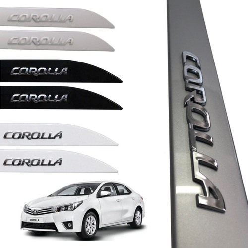 Friso Lateral Logo Original Toyota Corolla 2020 Xei Hybrid