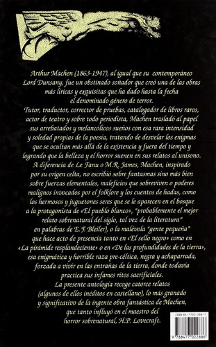 El Gran Dios Pan, Arthur Machen, Incluye El Pueblo Blanco