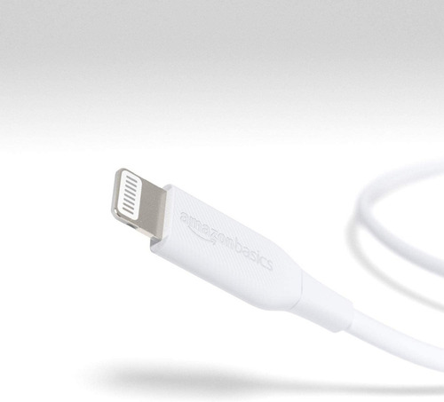 Cable Lightning A Usb - Amazon Para iPhone iPad - Mfi 90cm Color Blanco
