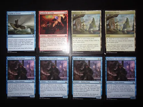 Mazo Piratas 5 Colores Tesoros Vraska Relic Seeker Magic Mtg (Usado)
