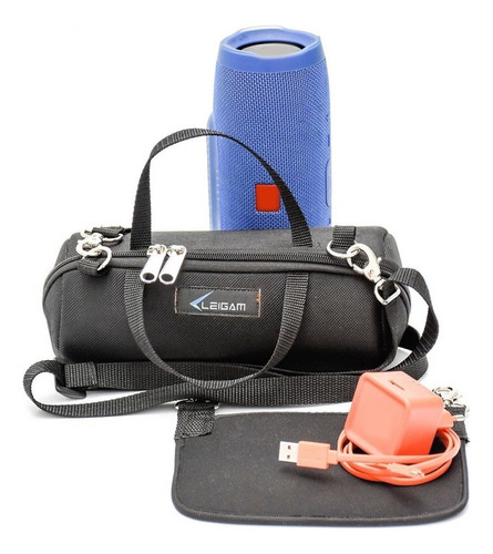 Capa Capinha Proteção LG Xboom Pl7 Com Bolsa P/ Acessórios