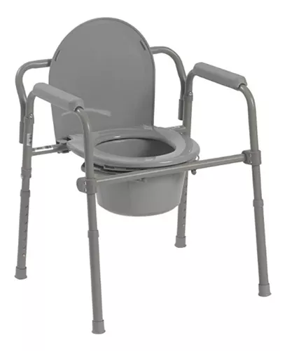  Inodoro portátil de altura ajustable, inodoros portátiles para  uso doméstico, silla de baño para adultos mayores, inodoro para ancianos y  discapacitados (blanco) : Salud y Hogar