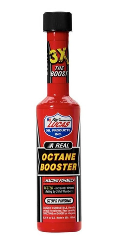 Elevador De Octanaje Tratamiento Gasolina Lucas Oil 155 Ml