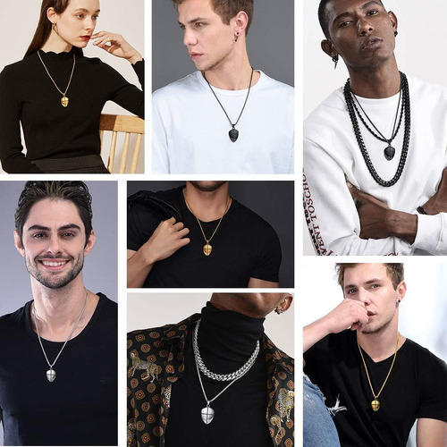 Ponte La Armadura Completa De Dios, Collar Con Escudo, Caden