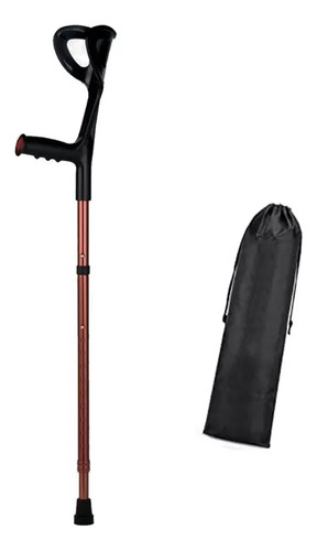 2 Piezas De Muleta Canadiense Ergonómica Plegable Ajustable
