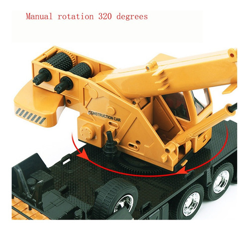 A Rc Grúa Grúa Modelo Ingeniería Coche Juguetes