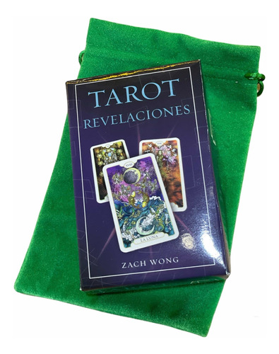 Tarot Revelaciones +libro+bolso Original Oraculo 12.5cm Alto