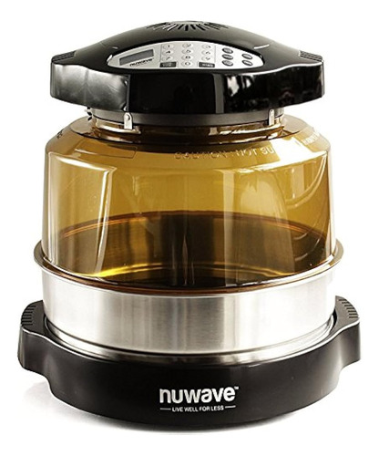 Nuwave Oven Pro Plus Con Anillo Extensor De Acero Inoxidable