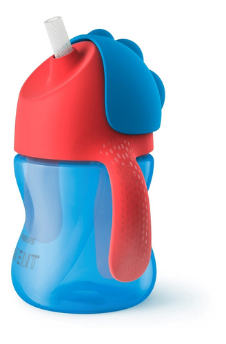 Vaso Avent Entrenador Straw Cup Para Nene X 200 Ml